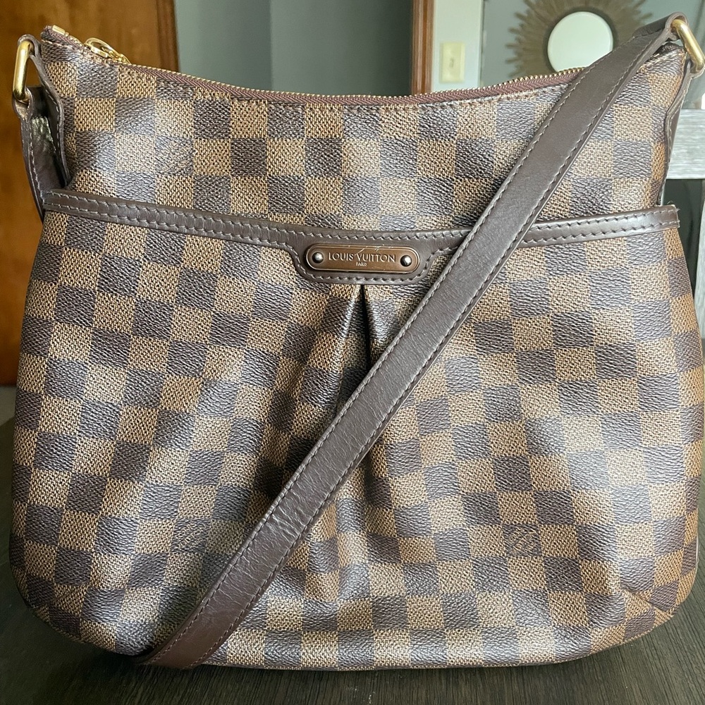 Louis Vuitton Bloomsbury PM‎ Damier Ebene Crossbody Bag Purse